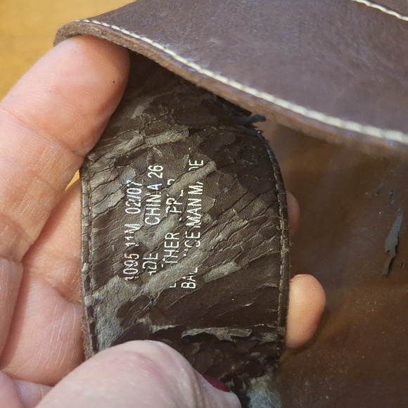 Clarks Slides Sandals 71095 Slip On Brown Leather Size 11 - Picture 11 of 11